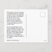 ニュードア24休日の引越し案内はがき シーズンポストカード (裏面)