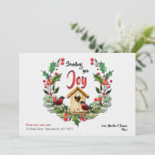 ニューネストホリデーグリーティングカード シーズンカード (スタンド正面)