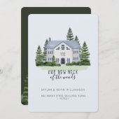 ニューネックオブザウッズコテージホームムービング 案内状 (正面/裏面)