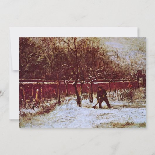 ニューネンの牧師館の庭（ヴィンセント・ファン・ゴッホ） (正面)