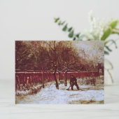 ニューネンの牧師館の庭（ヴィンセント・ファン・ゴッホ） (スタンド正面)