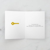 ニューハウスおめでとう カード (内部)