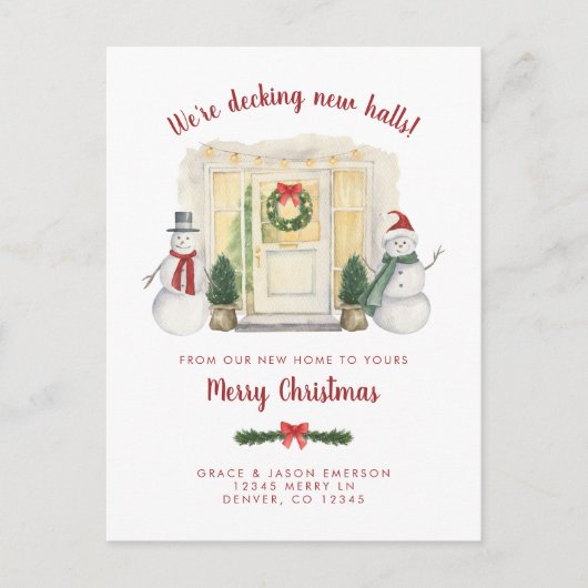 ニューハウスアナウンスホリデーポストカード 案内ポストカード (正面)