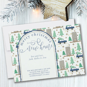 ニューハウスカーアンドアパートメントムービングからのクリスマス 案内状