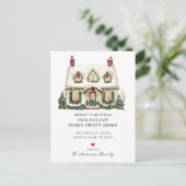 ニューハウスクリスマスムービングアナウンス 案内ポストカード (スタンド正面)