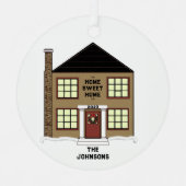 ニューハウスクリスマス メタルオーナメント (正面)