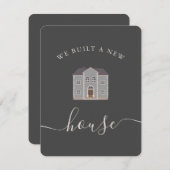 ニューハウスパーソナライズされた発表 (正面/裏面)