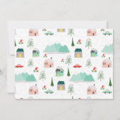 ニューハウスマウンテンビレッジムービングからのクリスマス 案内状 (裏面)