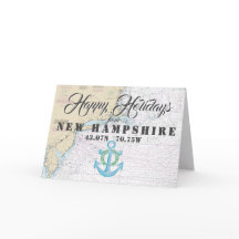 ニューハンプシャーからお届けする nautical なホリデーグリーティング