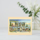 ニューハンプシャーからの挨拶 ポストカード (スタンド正面)