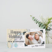 ニューハンプシャーからの航海のお休み シーズンカード (スタンド正面)