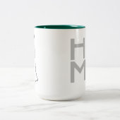 ニューハンプシャーのコーヒー・マグ ツートーンマグカップ (中央)