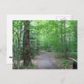 ニューハンプシャーのロンサムレイクトレイル ポストカード (正面/裏面)