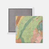 ニューハンプシャーの地質図5 マグネット (正面/裏面)