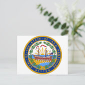ニューハンプシャーの封印 ポストカード (スタンド正面)
