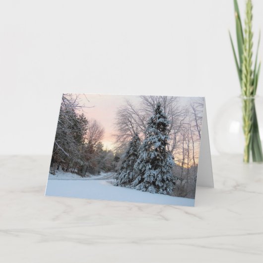 ニューハンプシャーの日の出 シーズンカード (正面)