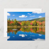 ニューハンプシャーの秋 ポストカード (正面/裏面)