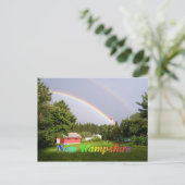 ニューハンプシャーの虹 ポストカード (スタンド正面)