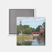 ニューハンプシャーの風景 マグネット (正面/裏面)