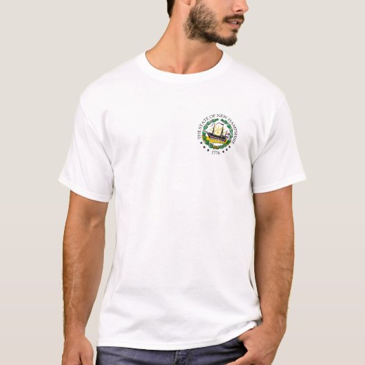 ニューハンプシャーのTシャツ Tシャツ (正面)