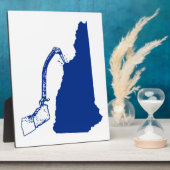 ニューハンプシャーアイス登山 フォトプラーク (側面)