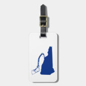 ニューハンプシャーアイス登山 ラゲッジタグ (正面縦)