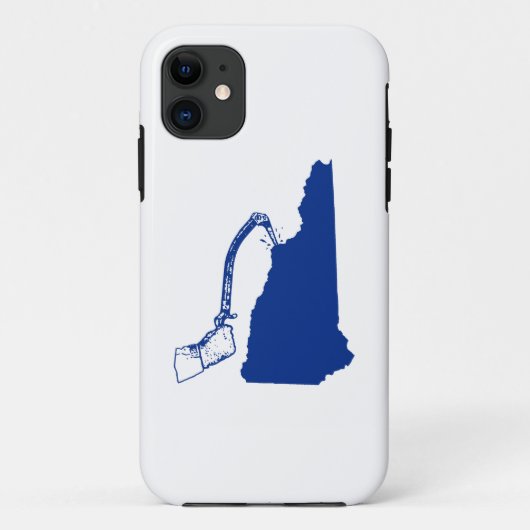 ニューハンプシャーアイス登山 Case-Mate iPhoneケース (裏面)