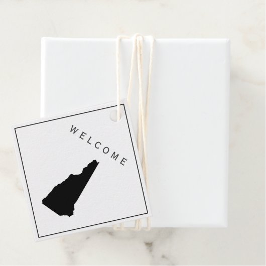 ニューハンプシャーウェルカムバッグギフトラベル結婚ズウィークエンド フェイバータグ (インサイチュ)