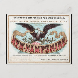 ニューハンプシャークリッパーセーリング ポストカード