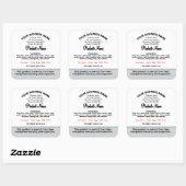 ニューハンプシャーコテージローレーベル スクエアシール (シート)