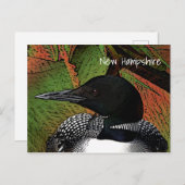 ニューハンプシャーコモンルーン ポストカード (正面/裏面)