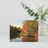 ニューハンプシャーシー飛行機 ポストカード (スタンド正面)