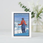 ニューハンプシャースキーヤーアビュービュー ポストカード (スタンド正面)