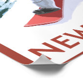 ニューハンプシャースノーボーダーシーン ポスター (角)