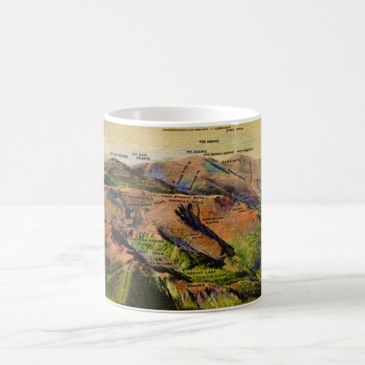 ニューハンプシャーズホワイトマウンテンズマグ コーヒーマグカップ (中央)