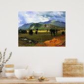 ニューハンプシャービエルシュタット環濠山 ポスター (キッチン)