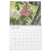 ニューハンプシャーフローラカレンダー カレンダー (3月 2027)