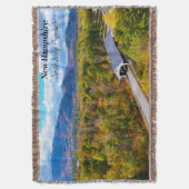 ニューハンプシャープリマススミスブリッジ スローブランケット (正面縦)