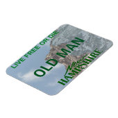 ニューハンプシャーライセンスプレートフレキシブル マグネット (左側)