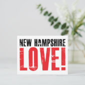 ニューハンプシャーラブ ポストカード (スタンド正面)