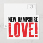 ニューハンプシャーラブ ポストカード (正面/裏面)