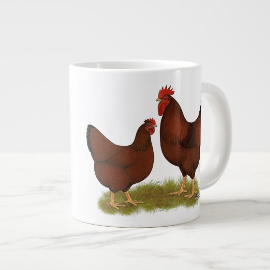 ニューハンプシャーレッズ ジャンボコーヒーマグカップ (正面右)