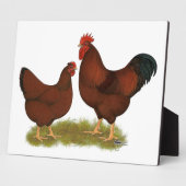 ニューハンプシャーレッズ フォトプラーク (側面)