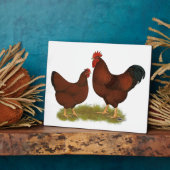 ニューハンプシャーレッズ フォトプラーク (側面)