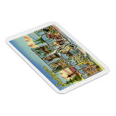 ニューハンプシャーヴィンテージトラベル マグネット (右側)