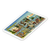 ニューハンプシャーヴィンテージトラベル マグネット (左側)