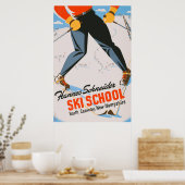 ニューハンプシャーヴィンテージ旅行ポスター ポスター (キッチン)