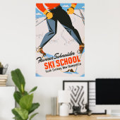 ニューハンプシャーヴィンテージ旅行ポスター ポスター (ホームオフィス)