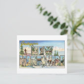 ニューハンプシャー州からの挨拶 ポストカード (スタンド正面)