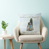 ニューハンプシャー州に住む州の形をした写真 クッション (椅子)